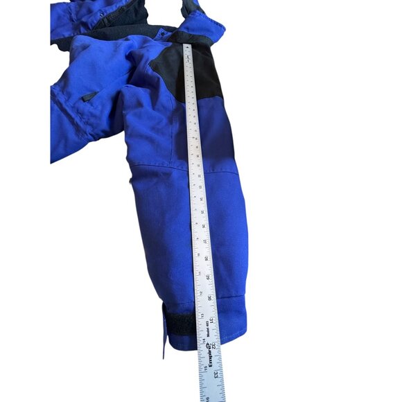 Maxam Mountain Goose Down Insulated Jacket XL Blue Black Winter Ski Coat Parka - Picture 11 of 12